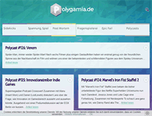 Tablet Screenshot of polygamia.de